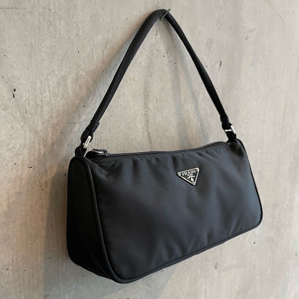 Vintage Prada Nylon Tessuto Sport Pochette MV633